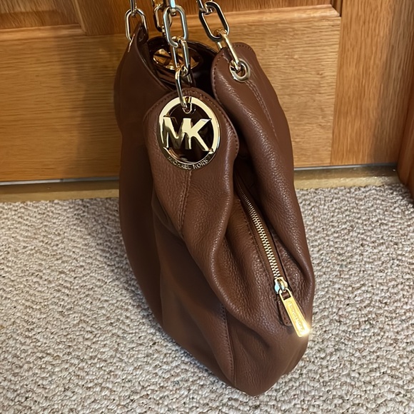 Michael Kors barely used brown tote purse - Picture 4 of 7